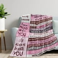 thumbnail image 2 of Goddaughter Gifts from Godmother Godfather, Baptism Gifts for Girl, Birthday Gifts for Goddaughter, Goddaughter Baptism Gifts, God Daughter Gifts from Godmother, Blanket, 2 of 9