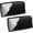 Black, variant on 2 Pack EZ Pass Holder with Super Suction Cups for Windshield. Ezpass Holder Toll Pass Transponder iPass Holder