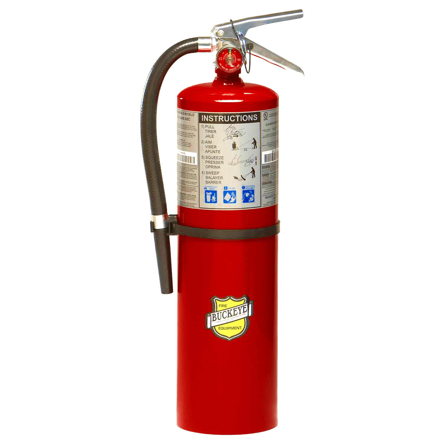 REFURBISHED FIRE EXTINGUISHER 10lb ABC VARIOUS BRANDS SET OF 2  FREE SHIPPING 