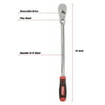 thumbnail image 3 of Hyper Tough 3/8-inch Drive 14-inch Flex-Head Ratchet, 3 of 11
