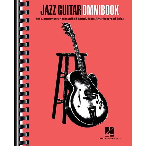 Jazz Guitar Omnibook Artist Solos for All C Instruments 30 Classic Jazz Transcriptions for Improvisation and Study Sheet, (Paperback)