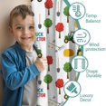 thumbnail image 3 of Blackout Kids Curtains,Cartoon Tractors Hay Bales White Pattern Childrens Insulated Curtains Set Of 2,Bedroom Essentials,Toddler Room Decor 42"x54", 3 of 5