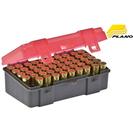 50 Count Handgun Ammo Case (for 9mm and .380ACP Ammo), Holds 9mm-380acp caliber bullets By