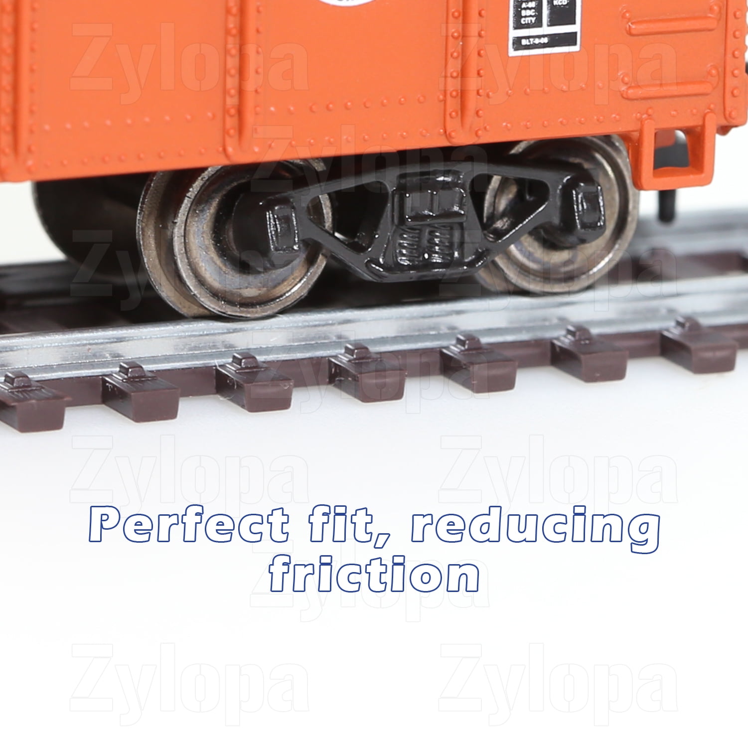 Premium Nickel Silver Track, Exceptional Conductivity Crafted from rust-resistant nickel silver alloy, ensuring high conductivity for smooth train operation. Slim design enhances realism while reduci