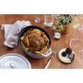 thumbnail image 3 of Staub Cast Iron 7-qt Oval Cocotte - White Truffle, 3 of 5