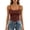 Z760 Coffee, variant on Likimi Tank Tops For Women Summer Square Neck Sleeveless Solid Color Slim Fit Blouse Comfort Casual T Shirts Black Size One Size