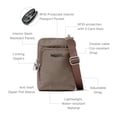 thumbnail image 4 of Bandolera Baggallini Securtex® Anti-Theft Activity Portobello, 4 of 7