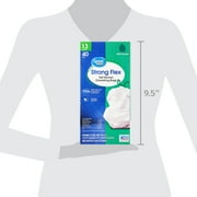 (4 pack) Great Value Strong Flex 13 Gallon Tall Kitchen Trash Bags, Mint Scent, 40 Count