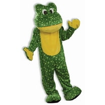 Deluxe Plush Frog Mascot Adult Costume