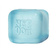NeeDoh Nice Cube Super Solid Squish Stress Ball, Blue (1 Piece)