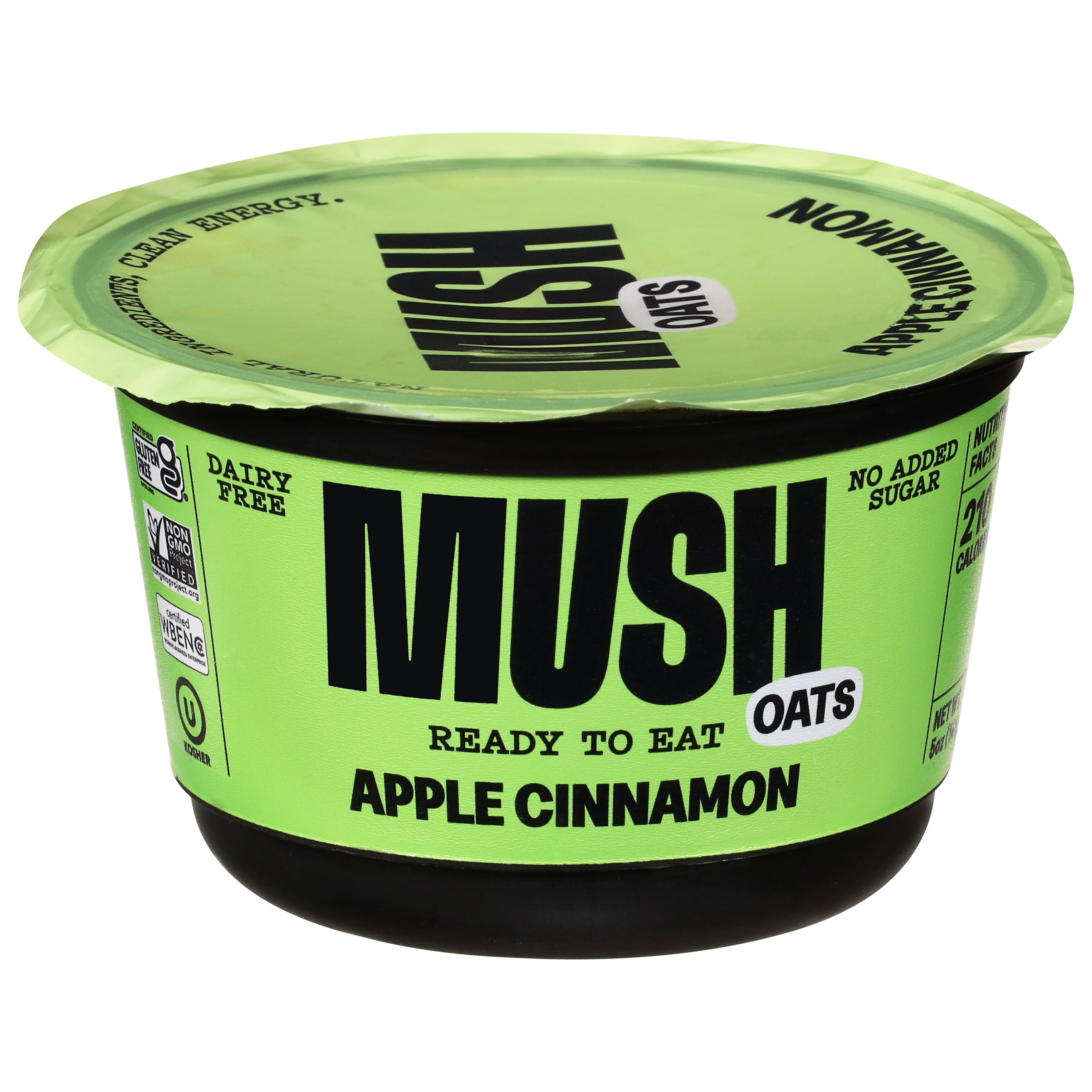 Mush Overnight Oats Apple Cinnamon, 5 oz