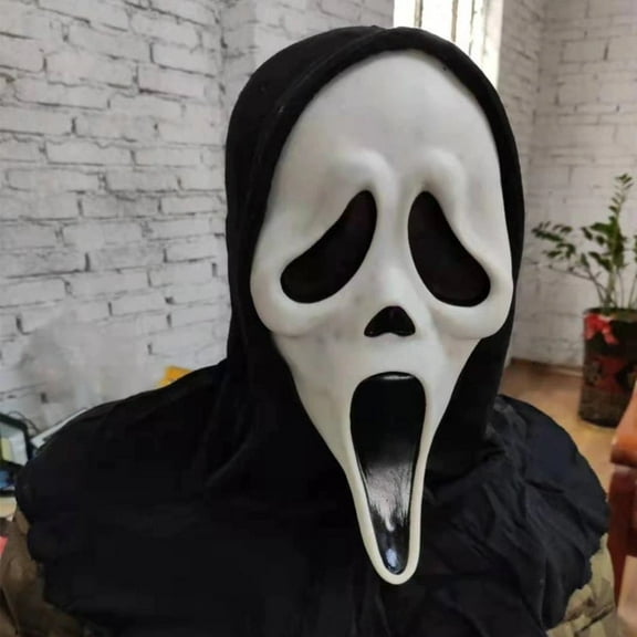 Scary Skull Mask Halloween Mask Party Favors, Horror Ghost Cosplay Costume Masquerade Props Party
