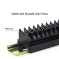 thumbnail image 3 of DIN Terminal Block, DIN Rail Terminal End Block 100PCS Multifunctional Easy Installation  Compact Wide Application  for Home, 3 of 7