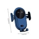 thumbnail image 4 of Inteprter Cargador de teléfono móvil inalámbrico para coche, estación de carga de sujeción, mejora de salida de aire, soporte de soporte Electrónica Azul Regular, 4 of 6