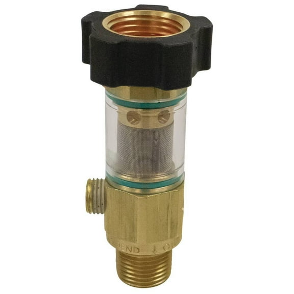 New Stens 758-523 Garden Hose Filter to PP Washer 1/2" Male Inlet 3/4" GH Outlet