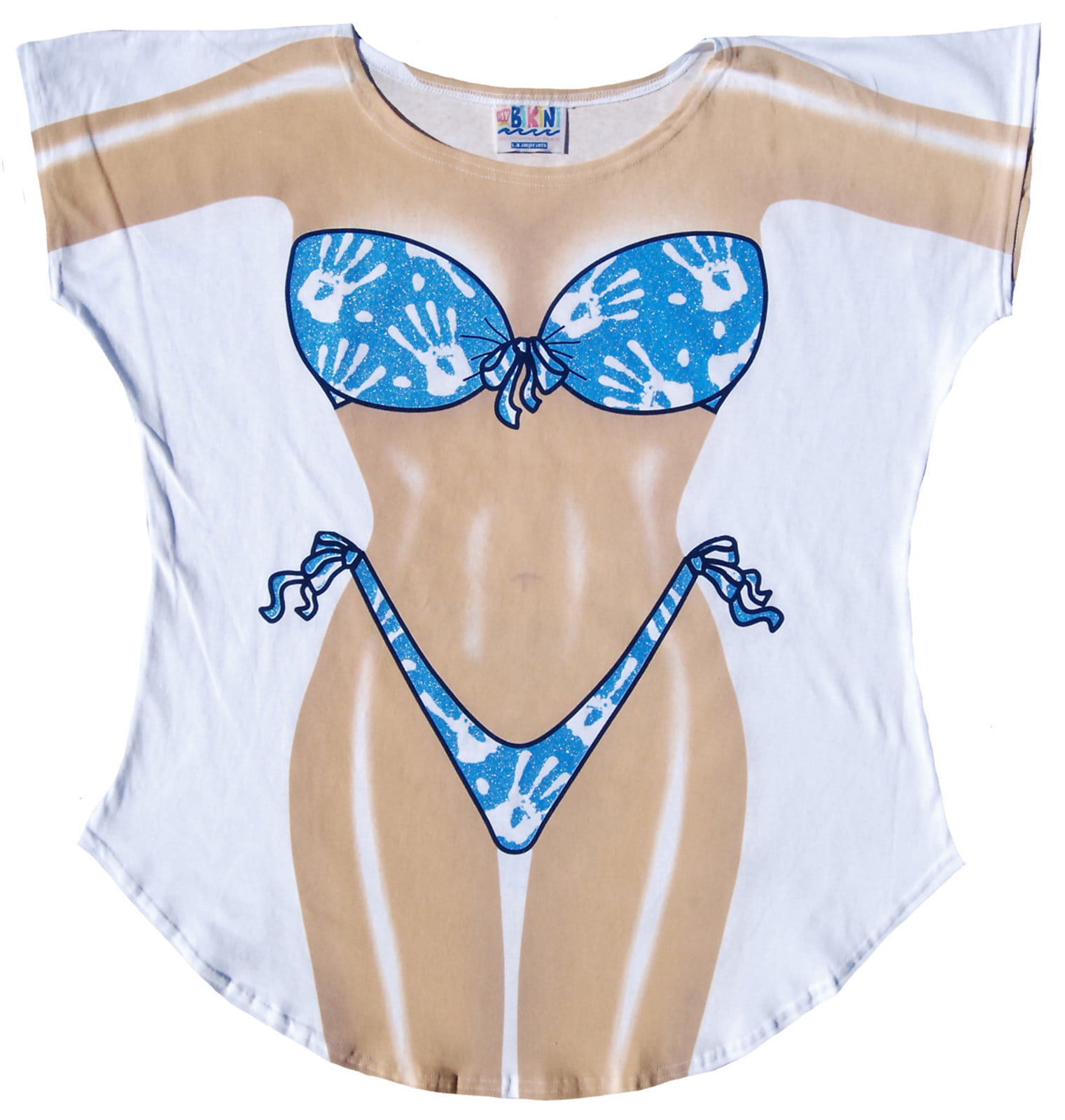 la imprints bikini shirt