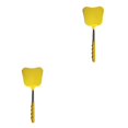thumbnail image 1 of Ounissouiy Reemplazo de matamoscas de acero inoxidable, forma de hoja telescópica ergonómica, herramienta para matamoscas de PVC para Type2 NO2, 1 of 6