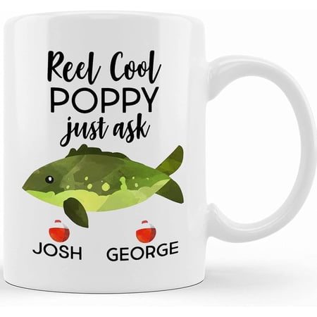 Personalized Fishing Gift For Poppy Christmas Gifts For Poppy Personalized Name Mug Custom Mug For Poppy Mug With Kids Names Funny Fisherman Gift Ceramic Novelty Coffee Mugs 11oz 15oz Mug Tea Personalized Fishing Gift For Poppy Christmas Gifts For Poppy Personalized Name Mug Custom Mug For Poppy Mug With Kids Names Funny Fisherman Gift Ceramic Novelty Coffee Mugs 11oz 15oz Mug Tea