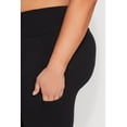 thumbnail image 6 of Womens Plus Size Side Pocket High Waisted Leggings, 6 of 6