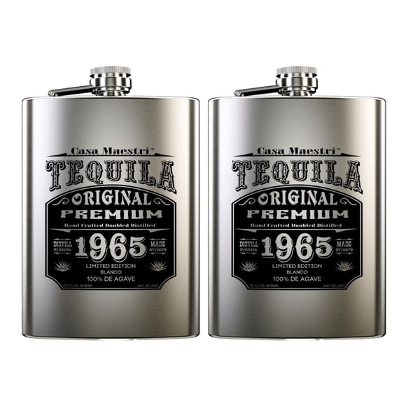 Duo Pack Tequila Casa Maestri Blanco Tequila 200ml