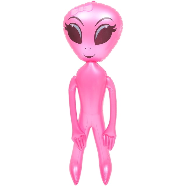 MOVTOTOP Novelty Alien Balloon PVC Inflatable Alien Creative Alien Inflate Halloween Inflatable Balloon