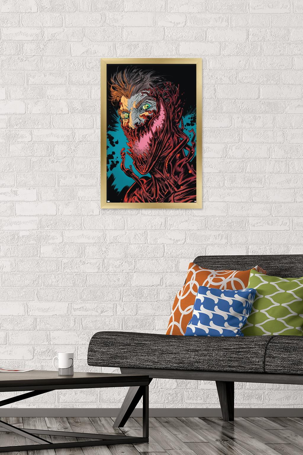 Marvel Comics - Carnage - Cletus Kasady Wall Poster, 14.725" x 22.375", Framed