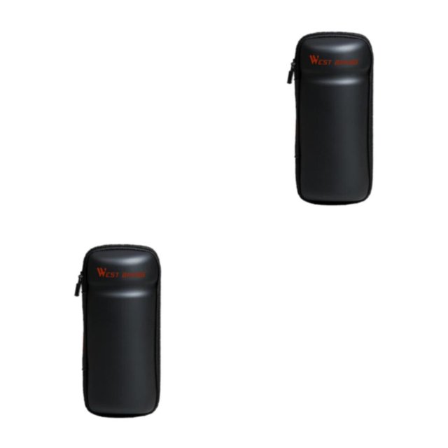 maskred Sac de Rangement Vélo pour Vélo Outil d'Eau Cage Ponction Réparation Mat 19cm 2Set