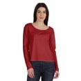 thumbnail image 1 of Inkmeso T-Shirt en Coton à Manches Longues Style de Rue Col Rond pour Femmes, 1 of 7