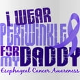 thumbnail image 2 of CafePress - I Wear Periwinkle 6.4 Esophageal Cancer Stainless - Stainless Steel Water Bottle, Sports Bottle, 1.0L, 2 of 5