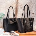 thumbnail image 7 of Montana West Tote Bag for Women Large Purse and Handbags Set Embossed Collection Purse 2Pcs Set, 7 of 7