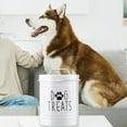 thumbnail image 6 of oshhni Airtight Dog Food Storage Container Cute Gifts for Pet Owner Sealing Pet Jar white, 6 of 9