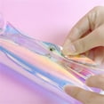 thumbnail image 4 of Estuche Grande Transparente para Lápices de Niña Hht240420004 | Estuche de Lápices de Colores de Pvc | Bolsa de Papelería Escolar con Cierre de Cremallera | Bolsa de Maquillaje Multifuncional y Organ, 4 of 6