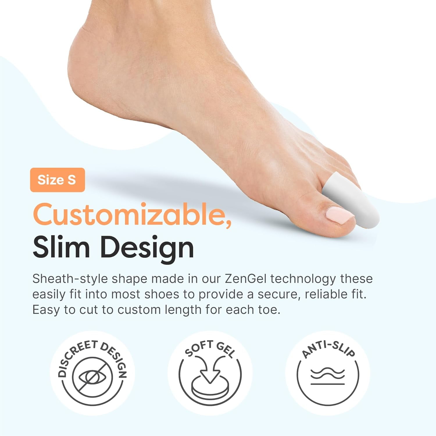 ZenToes Gel Toe Cap: Relief from Ingrown Toenails, Vietnam Ubuy