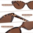 thumbnail image 3 of Gafas de sol OPTOFENDY OP6913 Cat Eye Vintage para mujer, 3 of 7