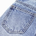 thumbnail image 5 of KIDSCOOL SPACE Baby Boys Jeans,Elastic Band Inside Straight Fit Ripped Denim Pants,Light Blue,12-18 Months, 5 of 6