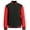 Black/Red, variant on Galaxy By Harvic Men’s Lightweight Polyester Multi Pocket Varsity Jacket (S-2XL)