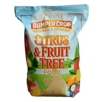 Bumper Crop Natural & Organic Citrus & Fruit Tree Food 8-4-2 Fertilizer, 12lbs
