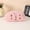 Pink-PK-clearacne, variant on Dyegold Cute Cookies Shaped Pencil Case with Large Capacity Quirky Design for Storing Stationery and Desk Accessories in Style