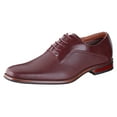 thumbnail image 1 of Ferro Aldo Mens Lalo Oxford Dress Shoes Wine 9, 1 of 6