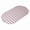 Red, variant on 27x15 Inch Bubble Oval Non Slip Bathtub Mat, PVC Shower Mat with Suction Cups & Drain Holes, Machine Washable Bathroom Safety Tub Mat