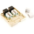 thumbnail image 6 of C2G 2-Port Cat5E Surface Mount Box, Ivory, 6 of 6