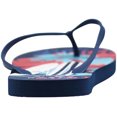 thumbnail image 6 of Norty Men's Casual Beach Pool Everyday Flip Flop Thong Sandal Shoe 41389-13D(M)US (Navy/Red Surfing), 6 of 6