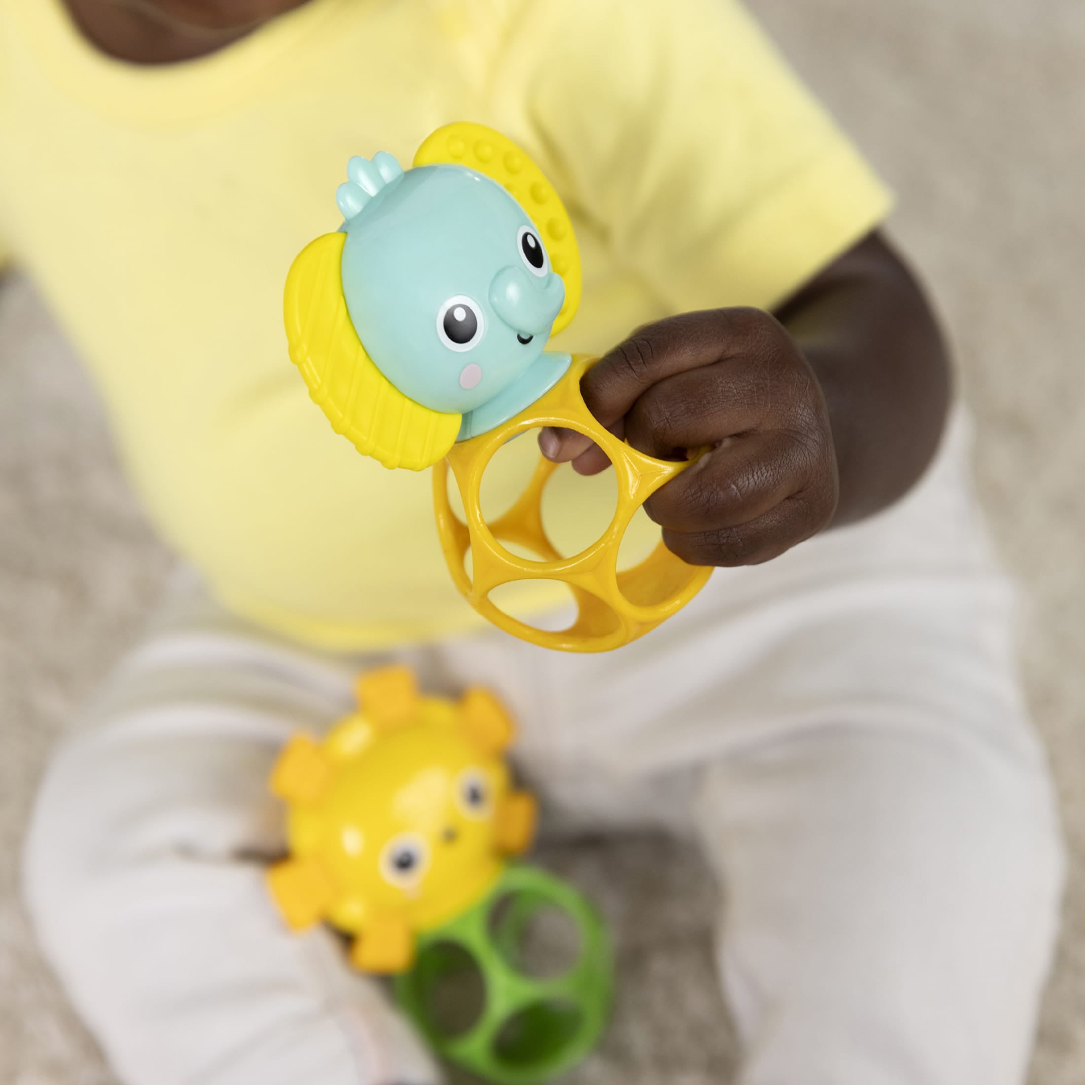 Bright Starts Soother Pals Easy-Grasp Teether Toys, Unisex, Newborn