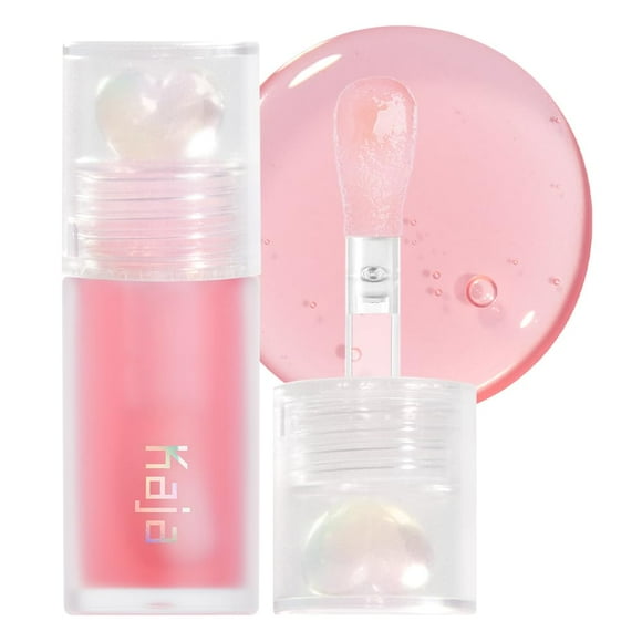 Aceite para rellenar labios Kaja Juicy Glass 01 Rose Hip Spritz, 4 ml