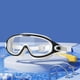 thumbnail image 5 of Gafas de natación para adultos Cola gafas de natación Anti niebla Profesional Impermeable Cómodo Blanco negro, 5 of 8