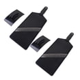 thumbnail image 1 of Oleegame 2PC Potato Fry Cutter Cabbage Slicer WideFluffy With Sharp Sharp Slice Whole Half With Holder，Slicer For Kitchen Stainless Steel Slice Or Vegetable Chopper Fruit Slicer Black, 1 of 9