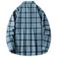 thumbnail image 3 of Miqool Flannel Shirts for Men Casual Long Sleeve Button Down Shirts Classic Fit Flannel Plaid Shirts with Pocket (Reg. or Big& Tall), 3 of 4