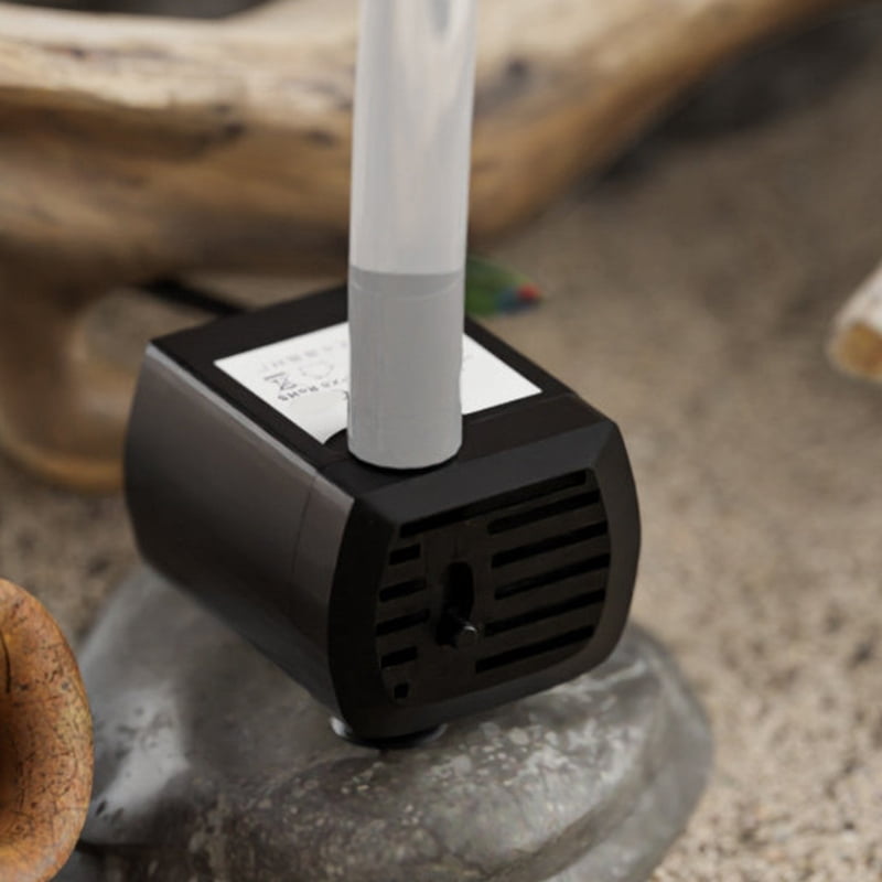 Water Pump Fish Tank Fountain Aquarium Filter Low Noise Brushless Motor