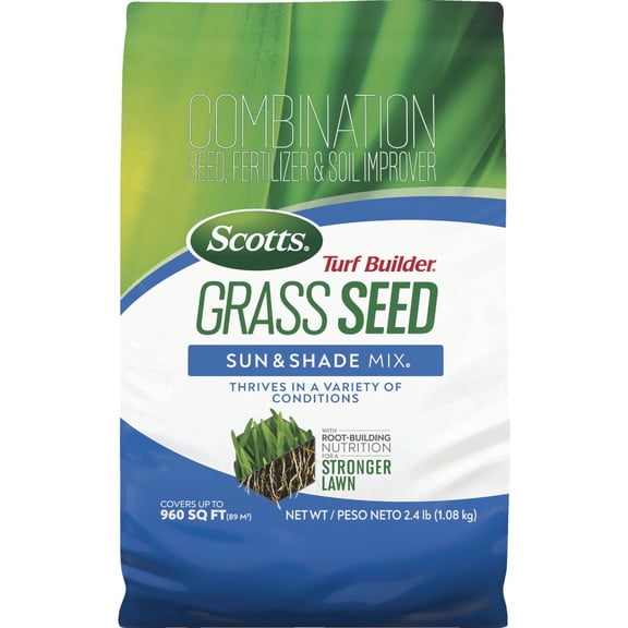 Scotts Co. Scotts Turf Builder Sun & Shade Mix Grass Seed - Single Pack