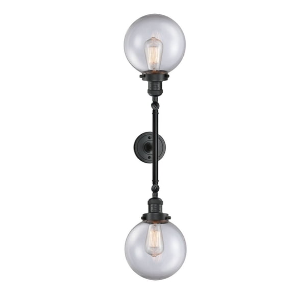 Innovations Lighting - Beacon - 2 Light Bath Vanity In Industrial Style-34.38